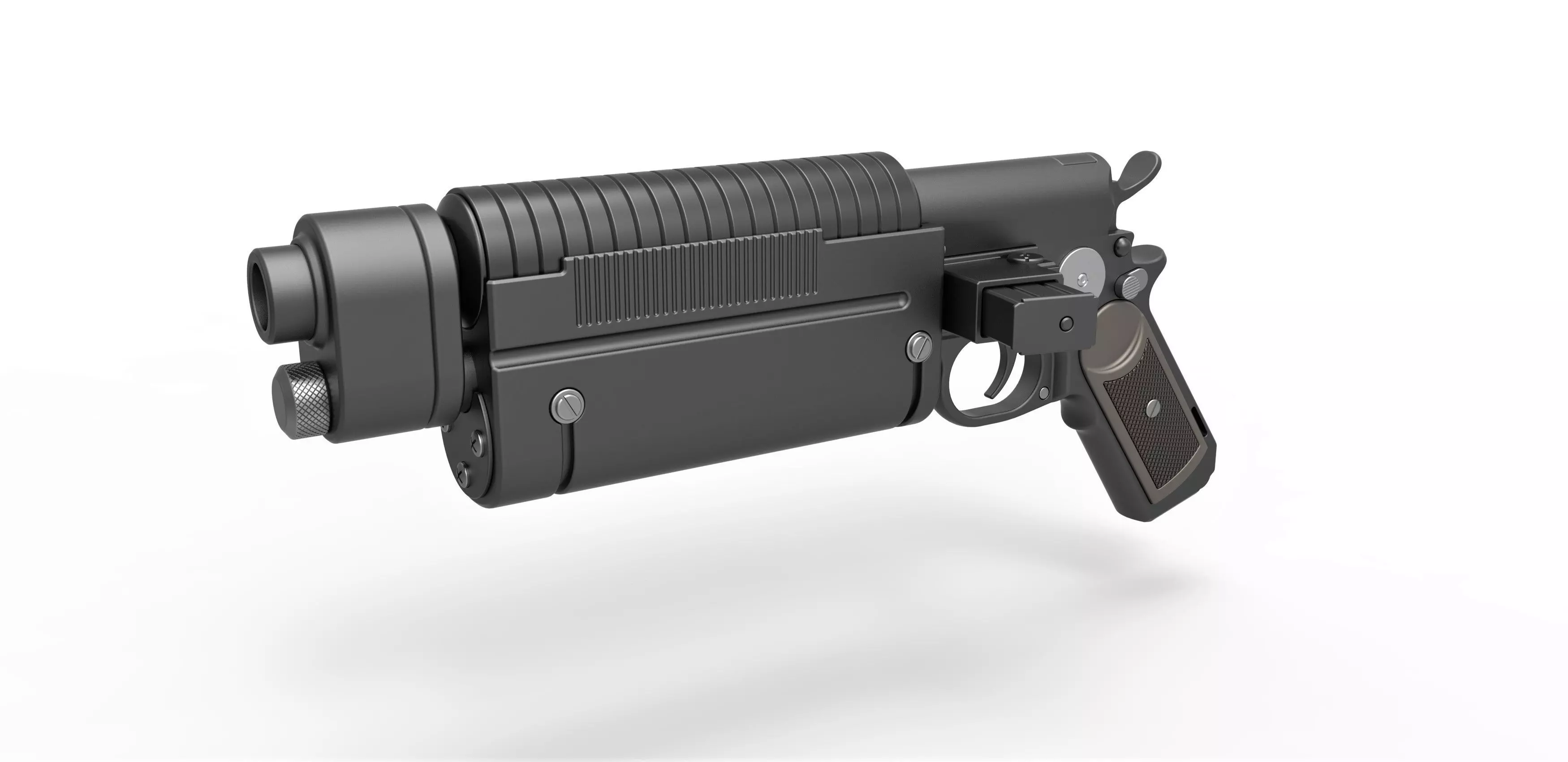 Bryar Pistol K-16 from the game Star Wars Battlefront 3D model_0
