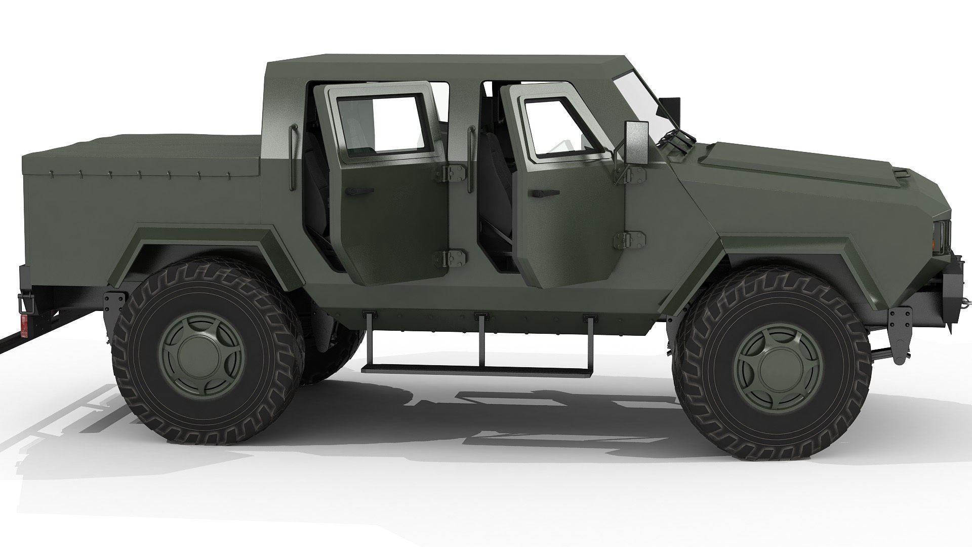 Military vehicle 3D model_7