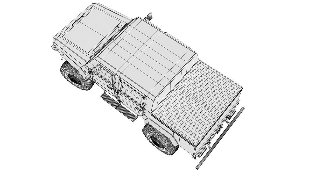 Military vehicle 3D model_21