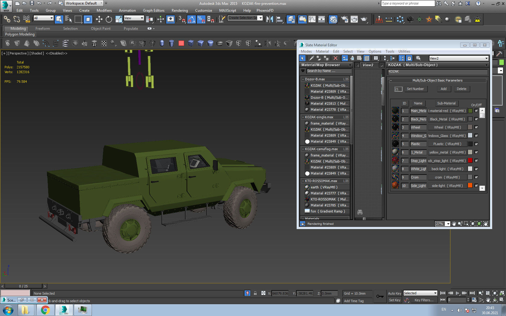 Military vehicle 3D model_36