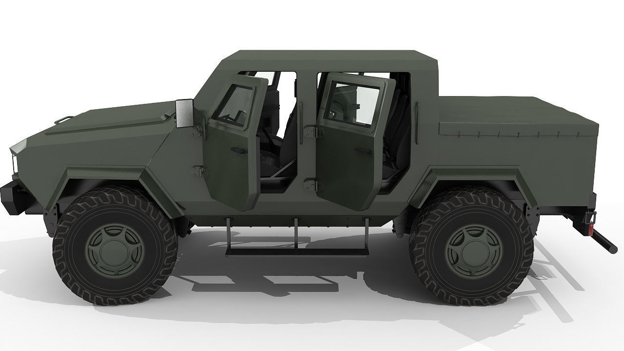 Military vehicle 3D model_20