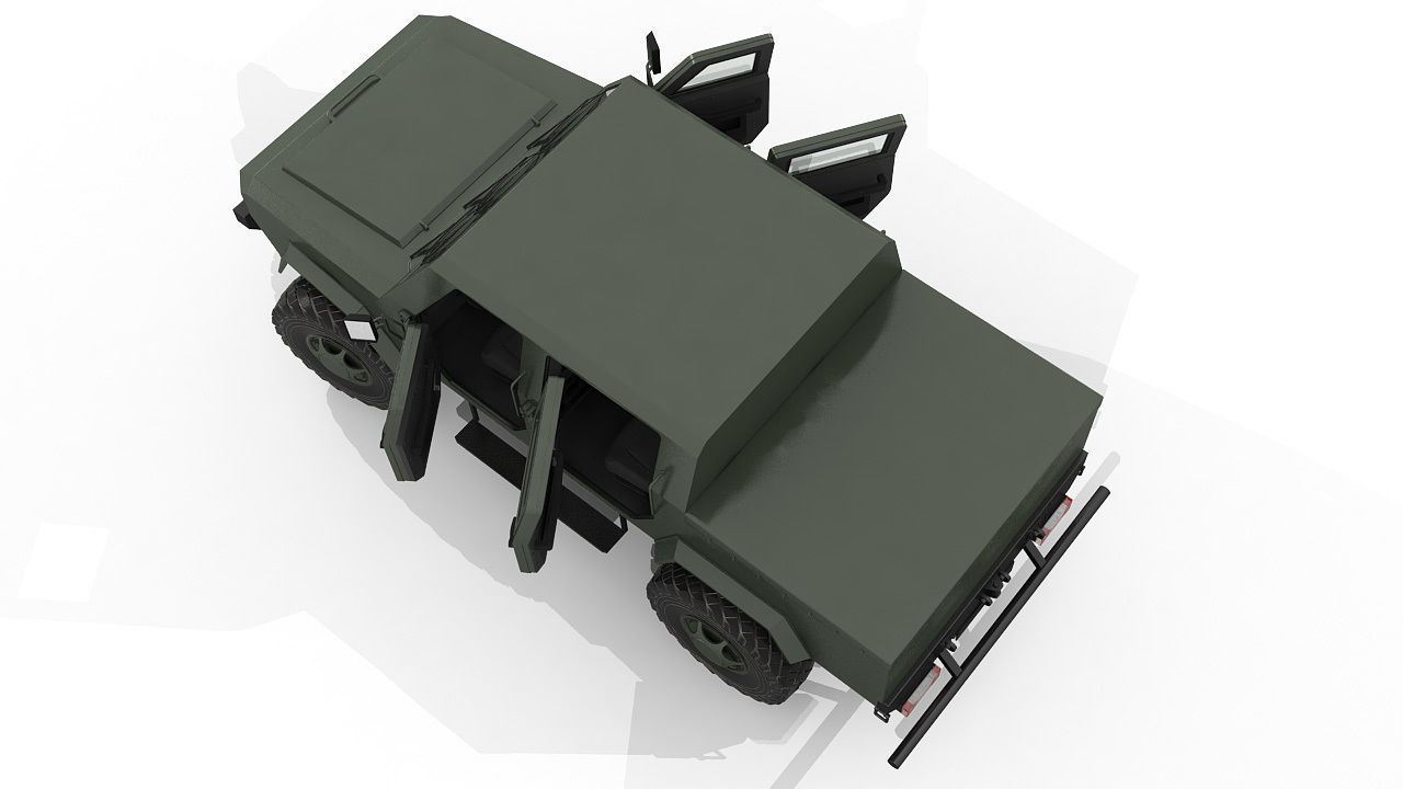 Military vehicle 3D model_22