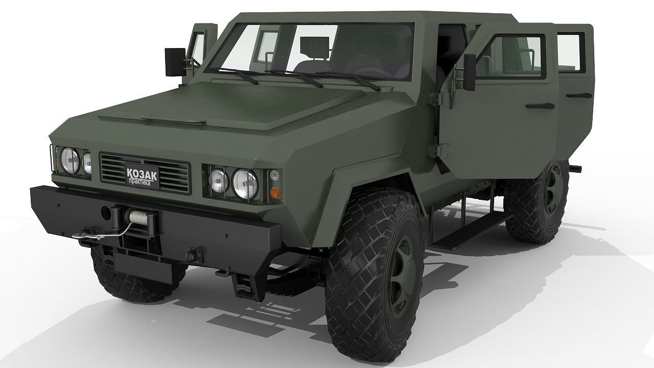 Military vehicle 3D model_15