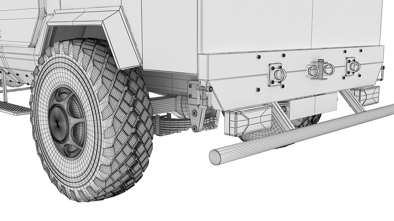 Military vehicle 3D model_33