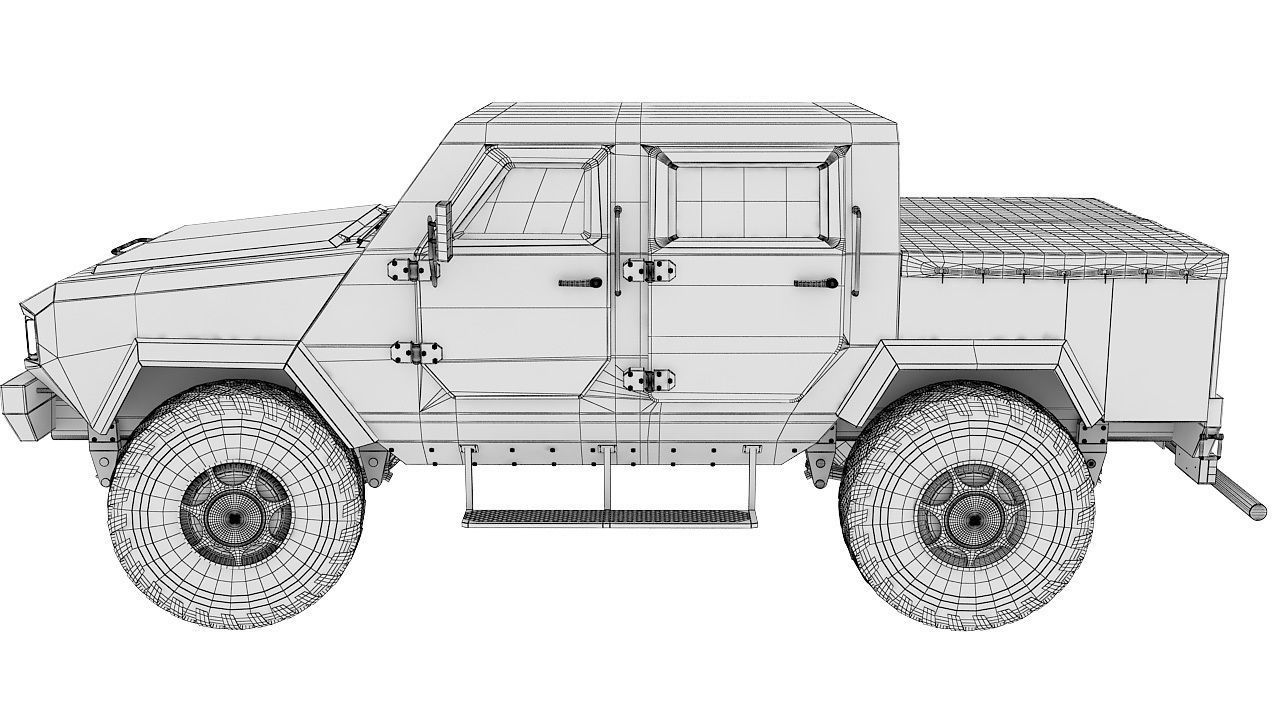 Military vehicle 3D model_19