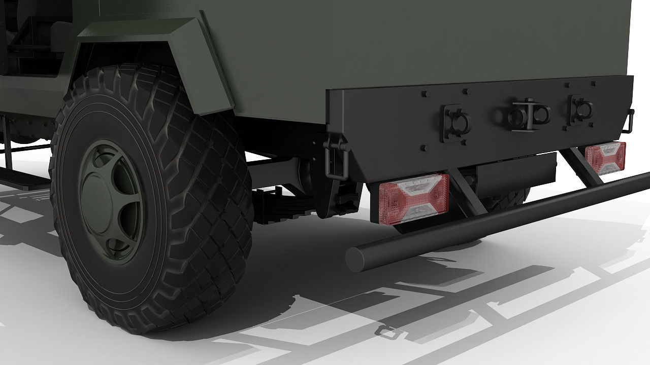 Military vehicle 3D model_34