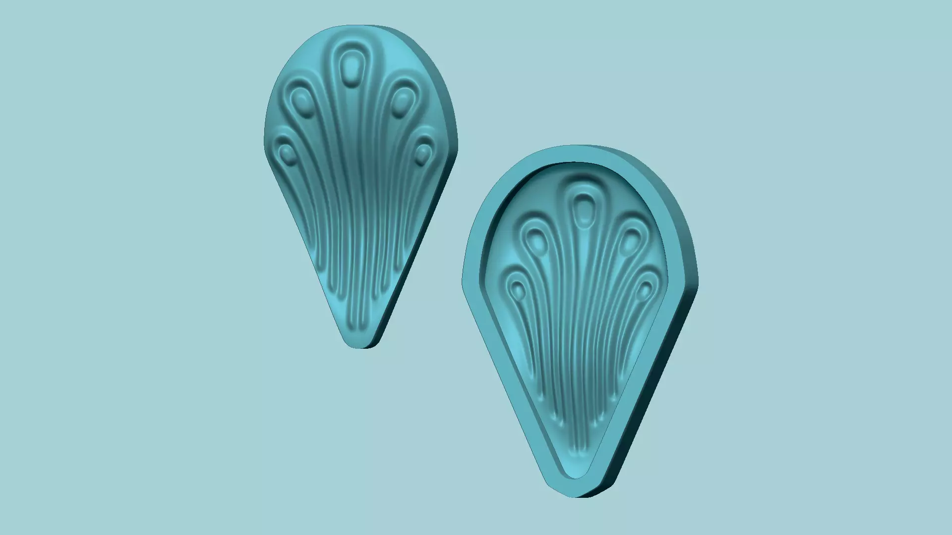 Agnes Rose Petal - Molding Arrangement EVA Foam Craft 3D print model