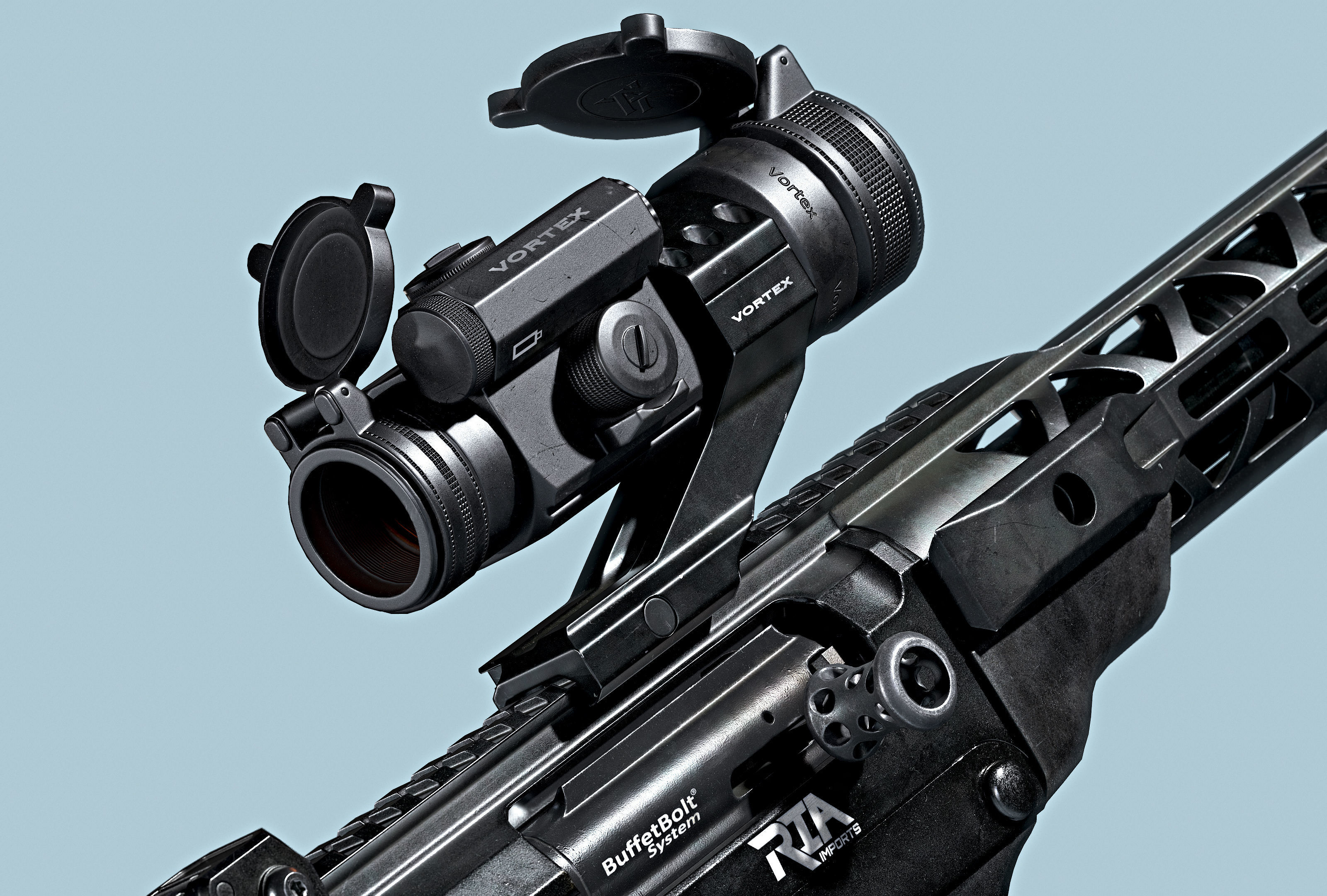 RIA VR80 shotgun Low-poly 3D model_2