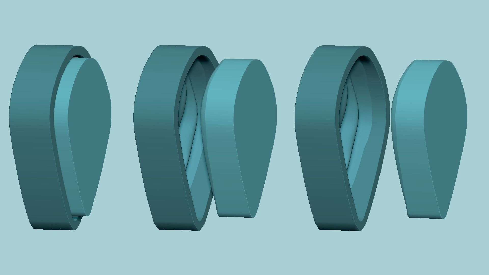 Tuscan Rose Petal - Molding Arrangement EVA Foam Craft 3D print model_13