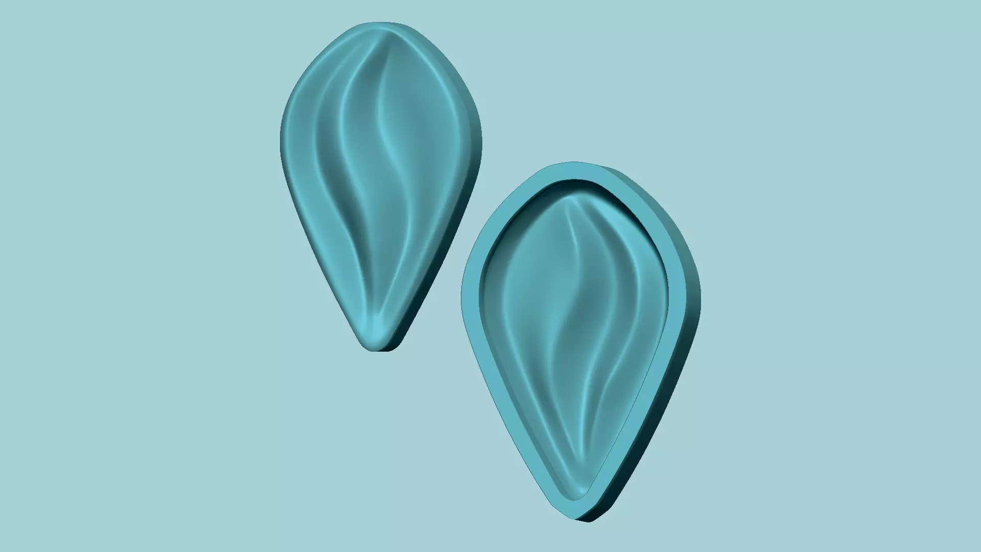 Tuscan Rose Petal - Molding Arrangement EVA Foam Craft 3D print model_0