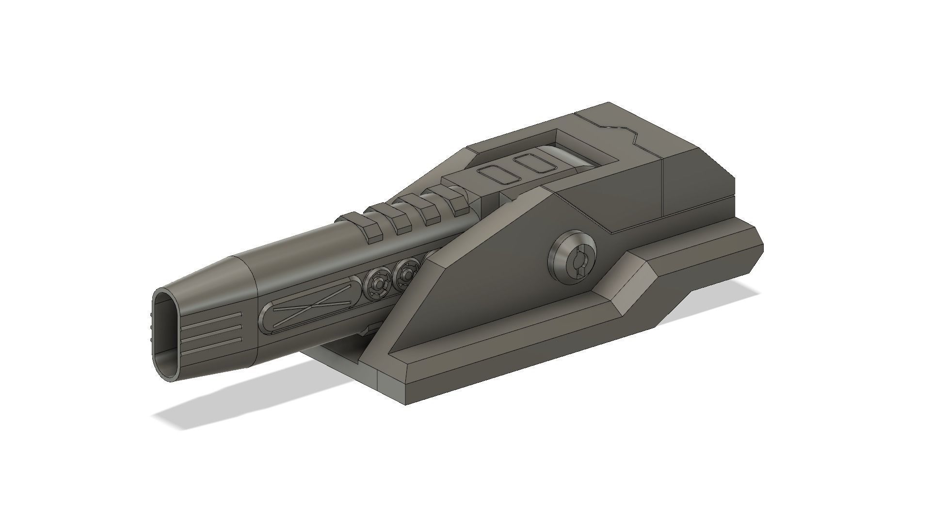 Medium Turret UPDATED 3D print model_4