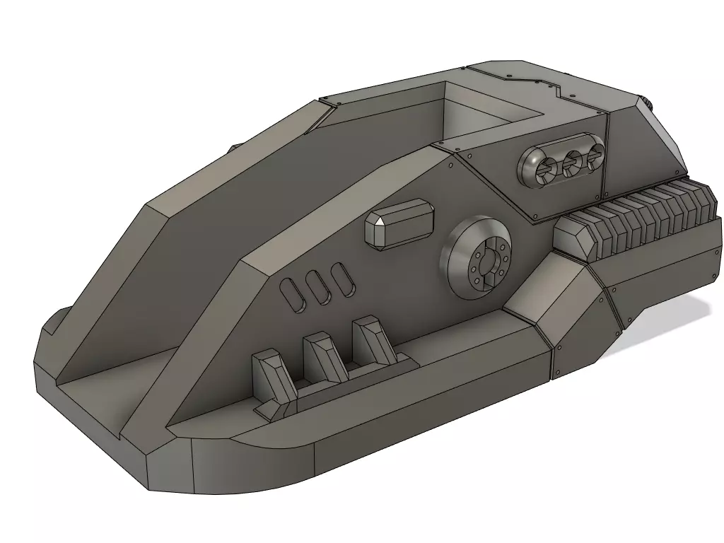 Medium Turret UPDATED 3D print model_0