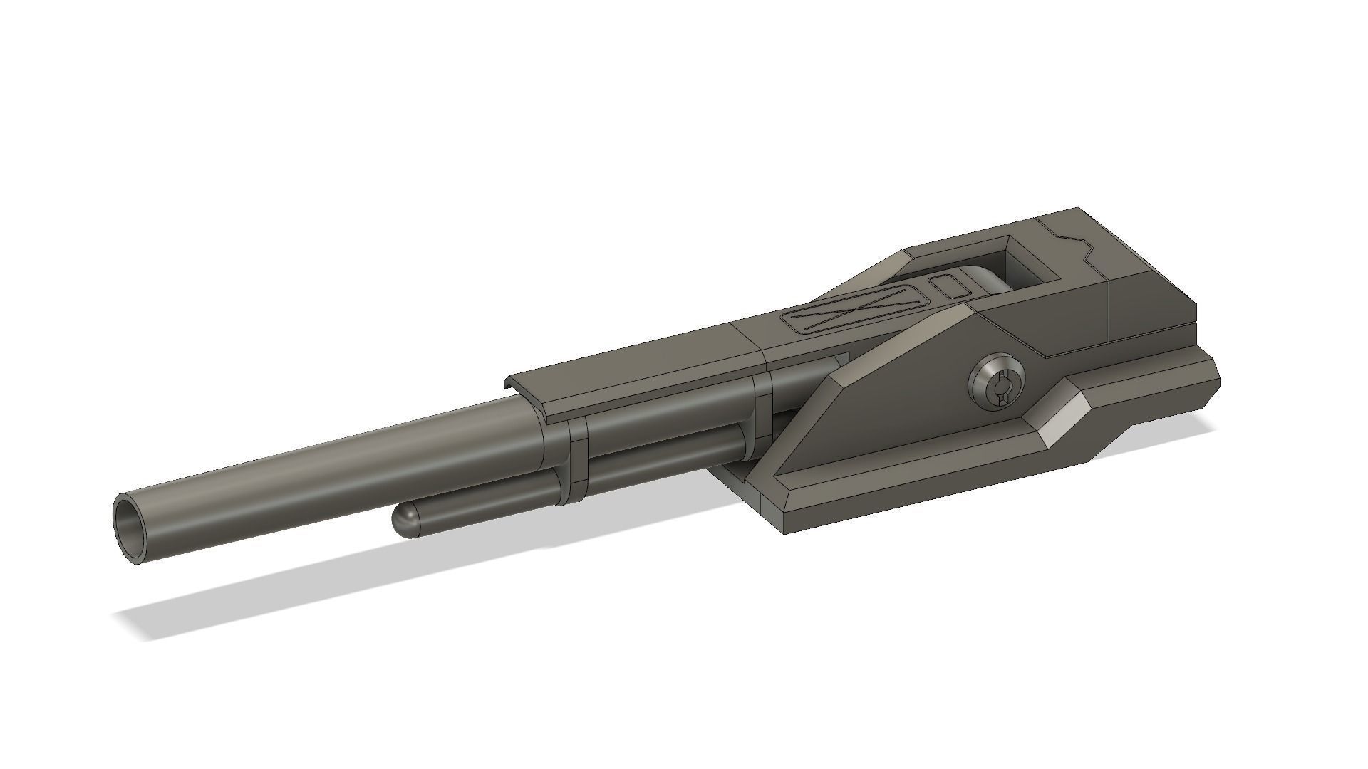 Medium Turret UPDATED 3D print model_2