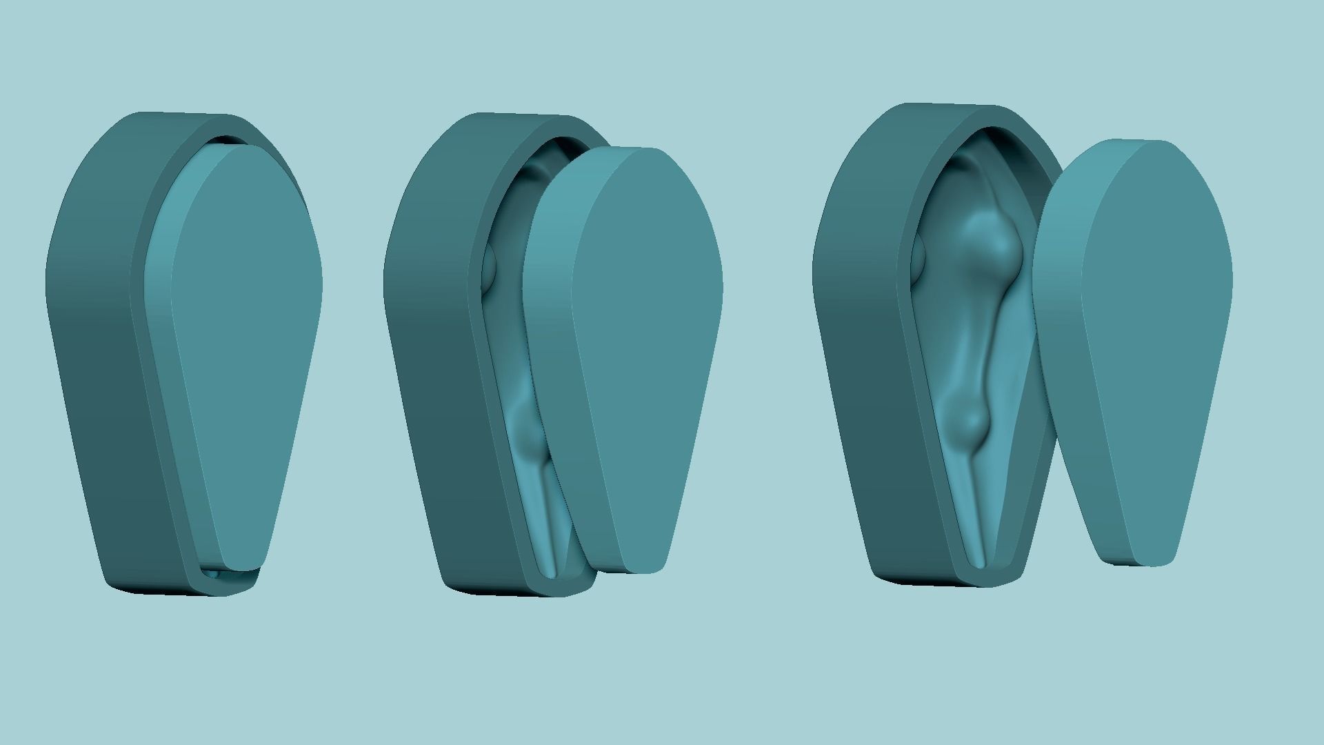 Ibiza Petal - Molding Arrangement EVA Foam Craft 3D print model_12