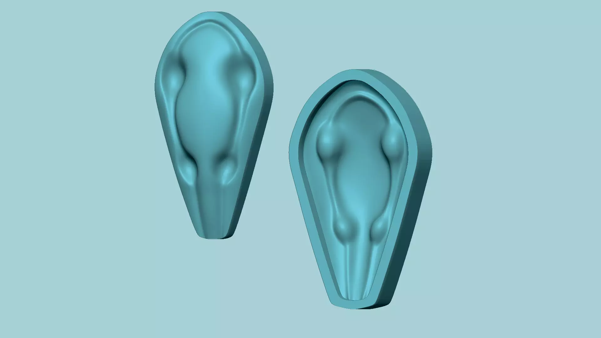 Ibiza Petal - Molding Arrangement EVA Foam Craft 3D print model_0