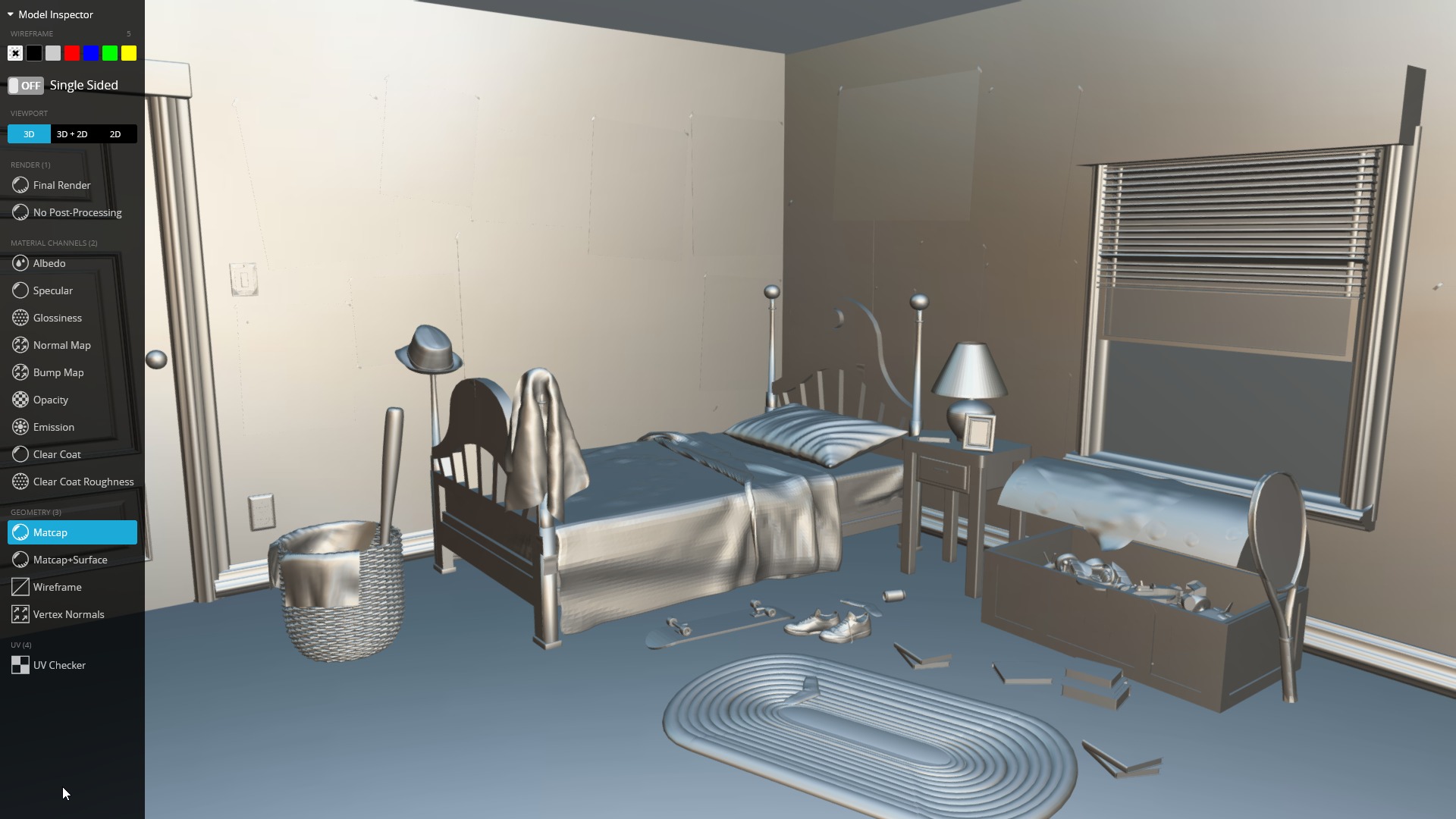  Andys room  - Part 2 3D model_16