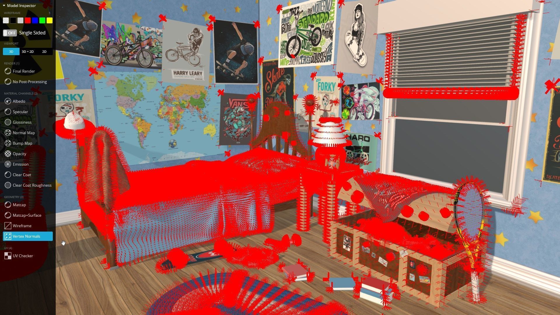  Andys room  - Part 2 3D model_14