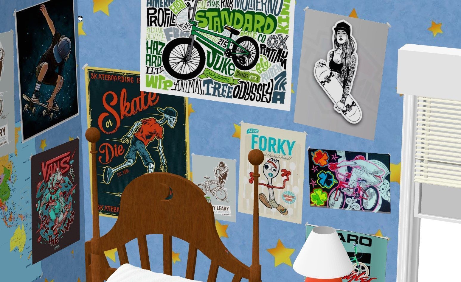  Andys room  - Part 2 3D model_4