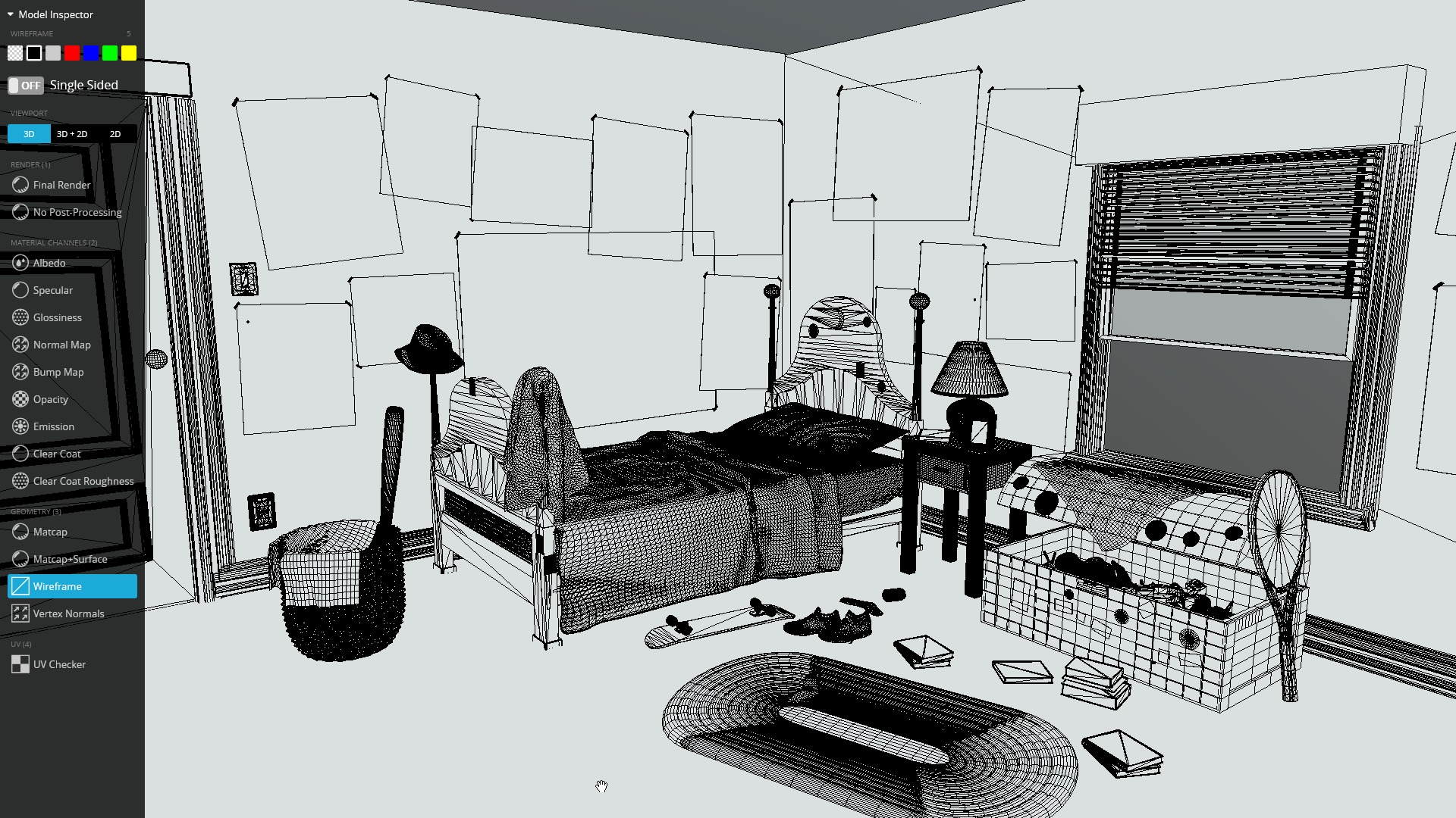  Andys room  - Part 2 3D model_15