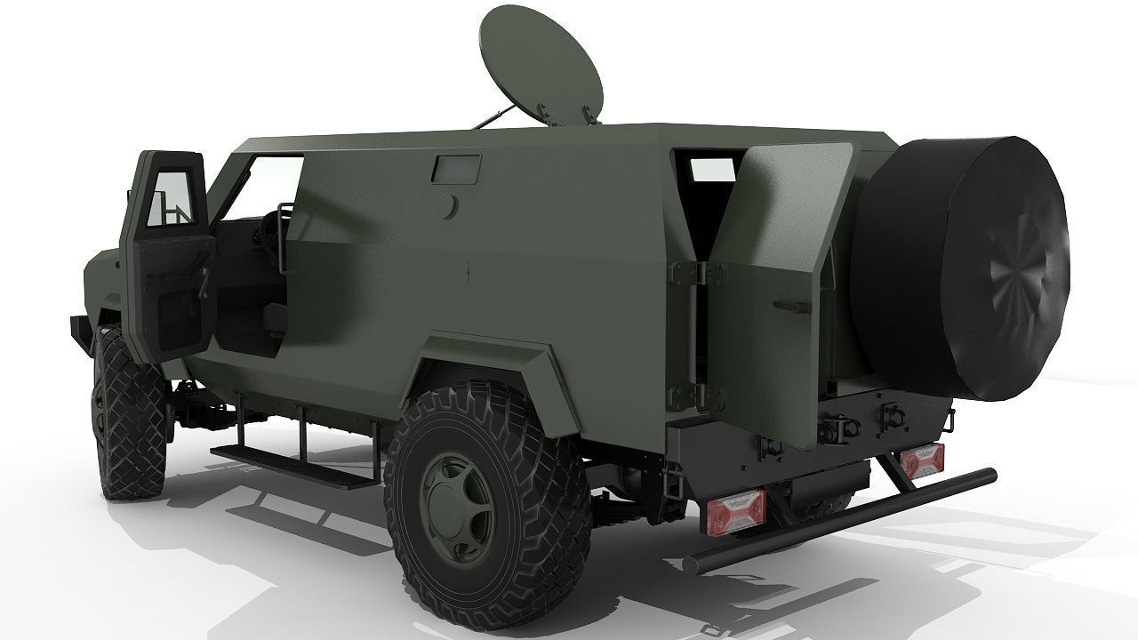Military vehicle 3D model_22