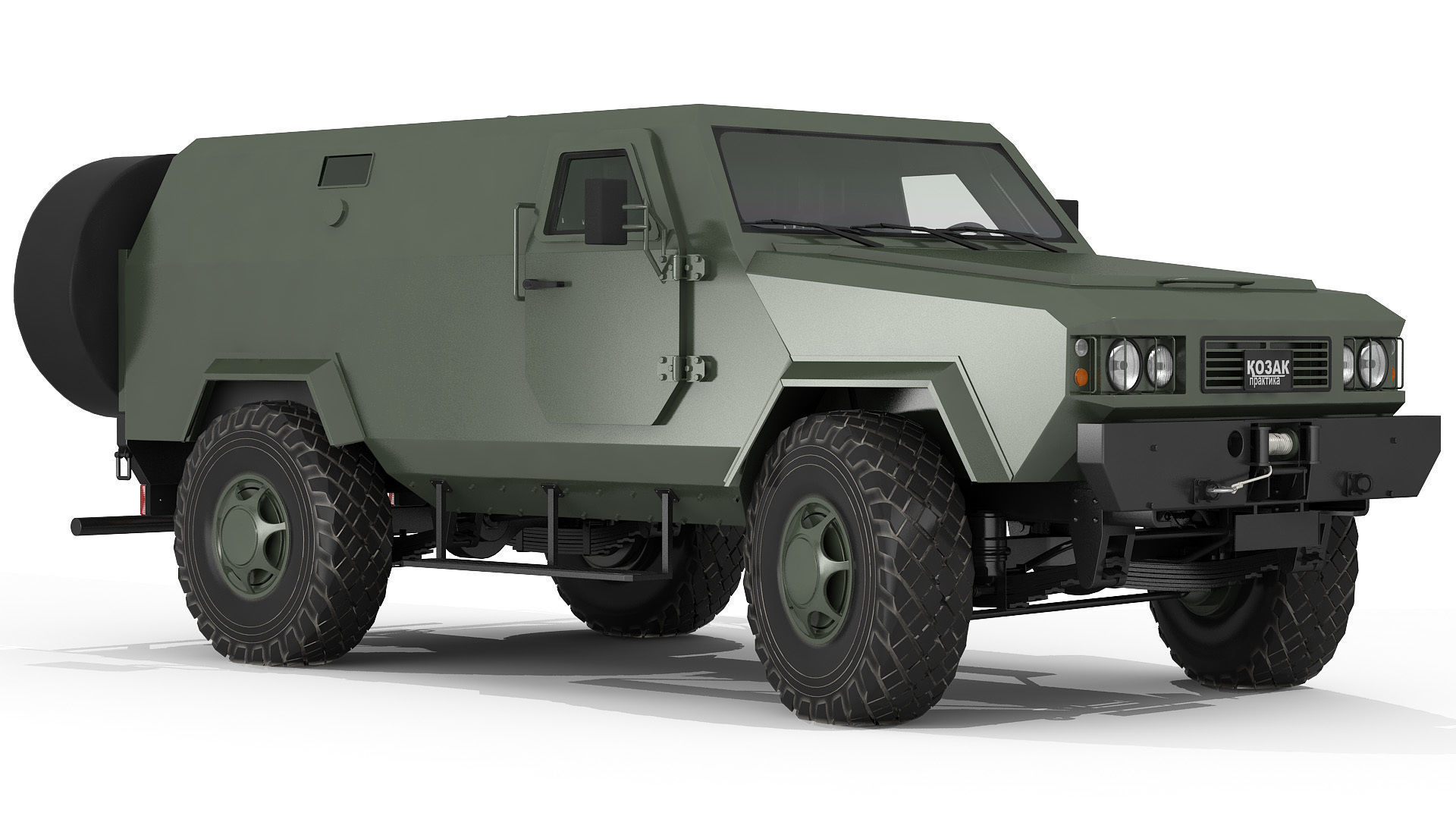 Military vehicle 3D model_26