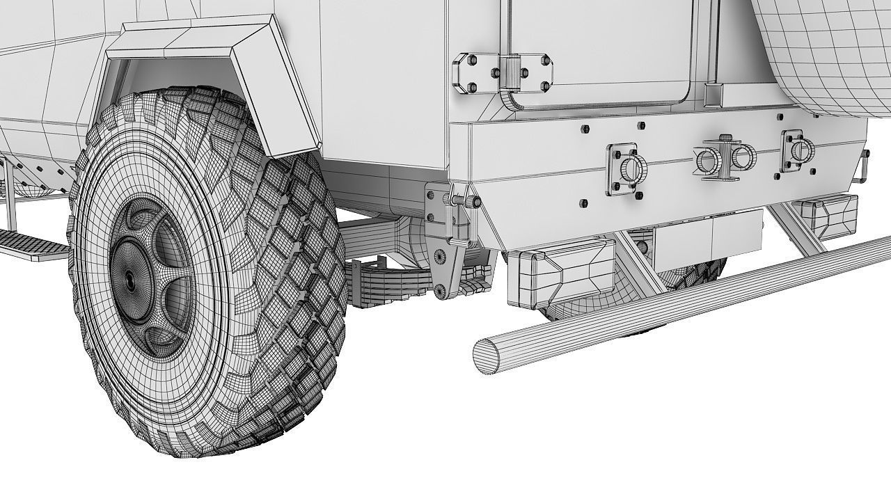 Military vehicle 3D model_37