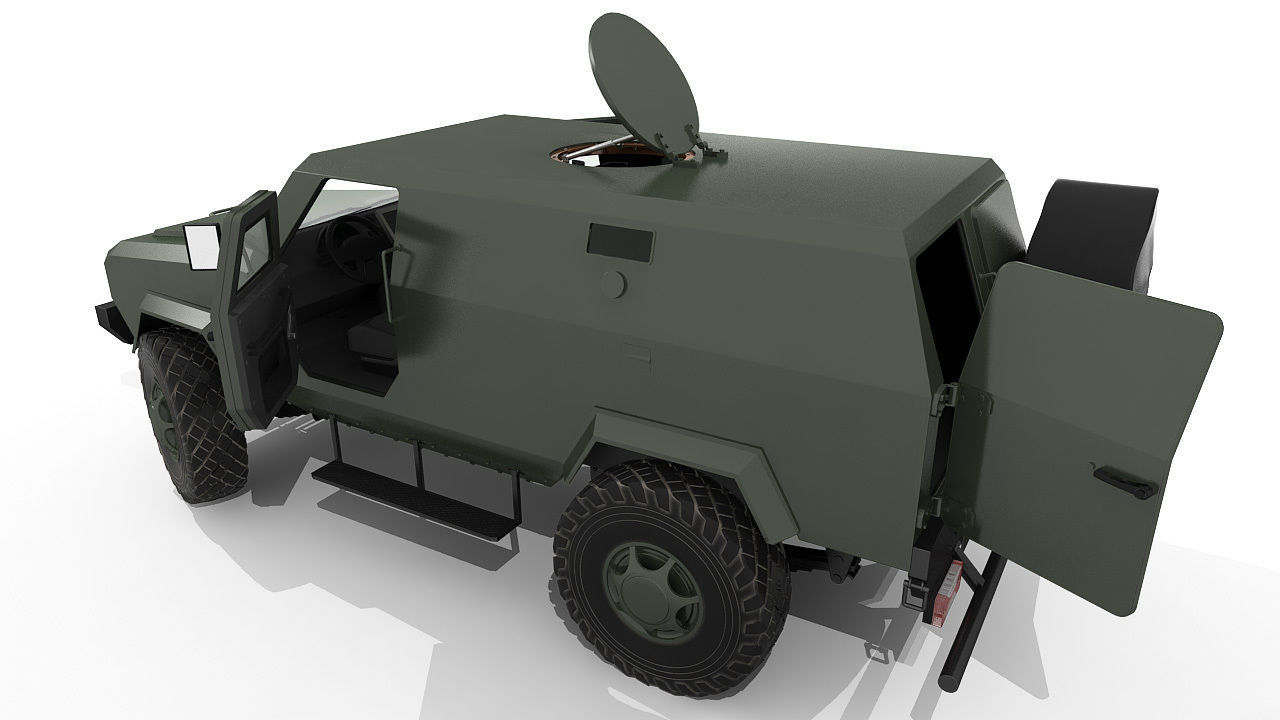 Military vehicle 3D model_11