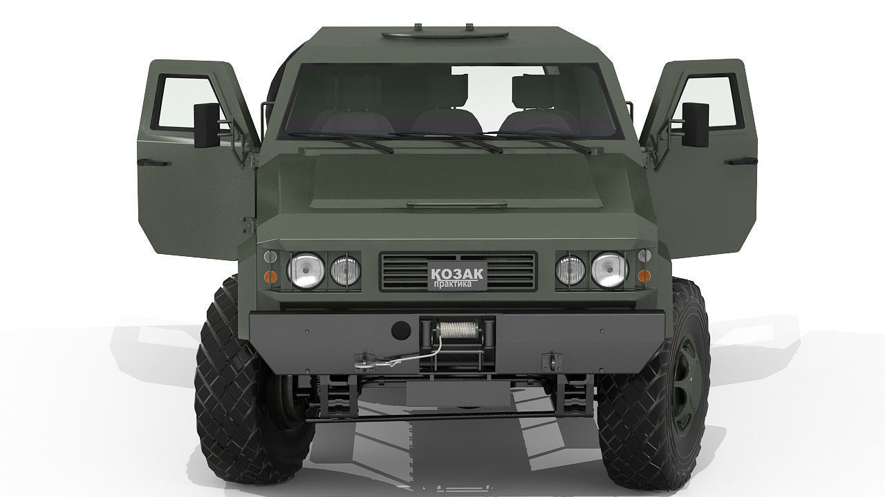 Military vehicle 3D model_6
