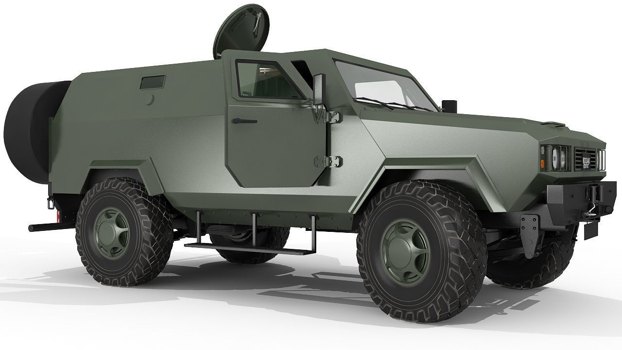 Military vehicle 3D model_28