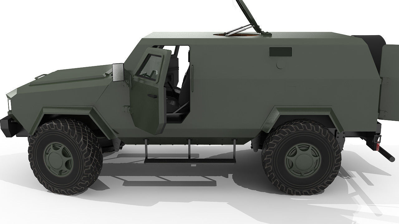 Military vehicle 3D model_19