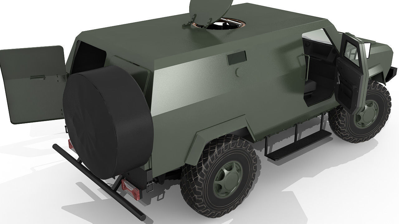 Military vehicle 3D model_13