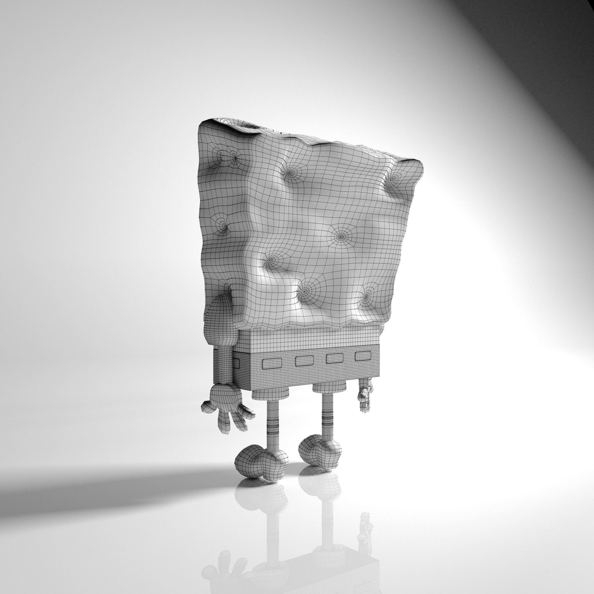 SpongeBob SquarePants 3D model_4