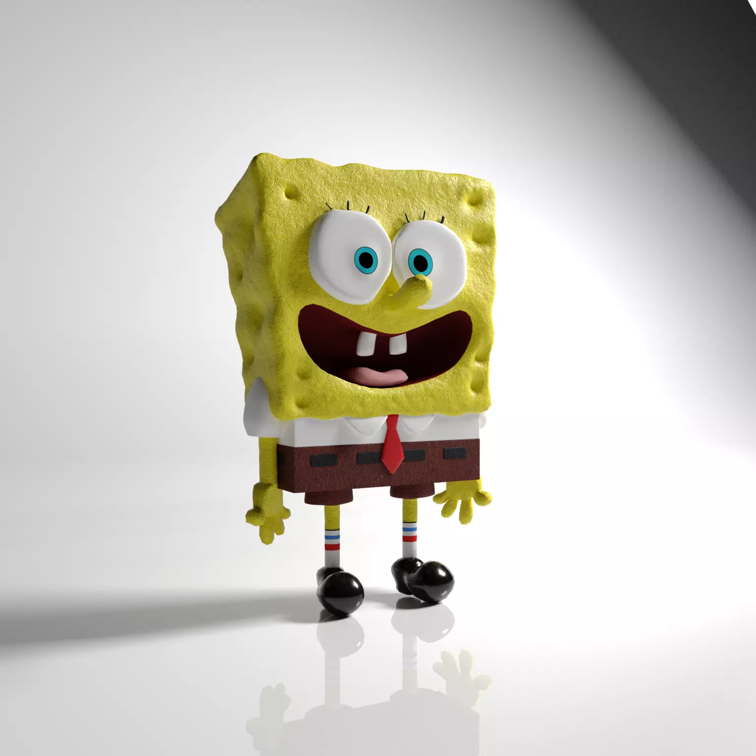 SpongeBob SquarePants 3D model_0
