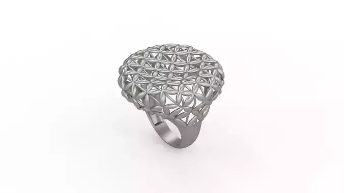 Ultra Vision Wire Netting Women Ring - Us 7