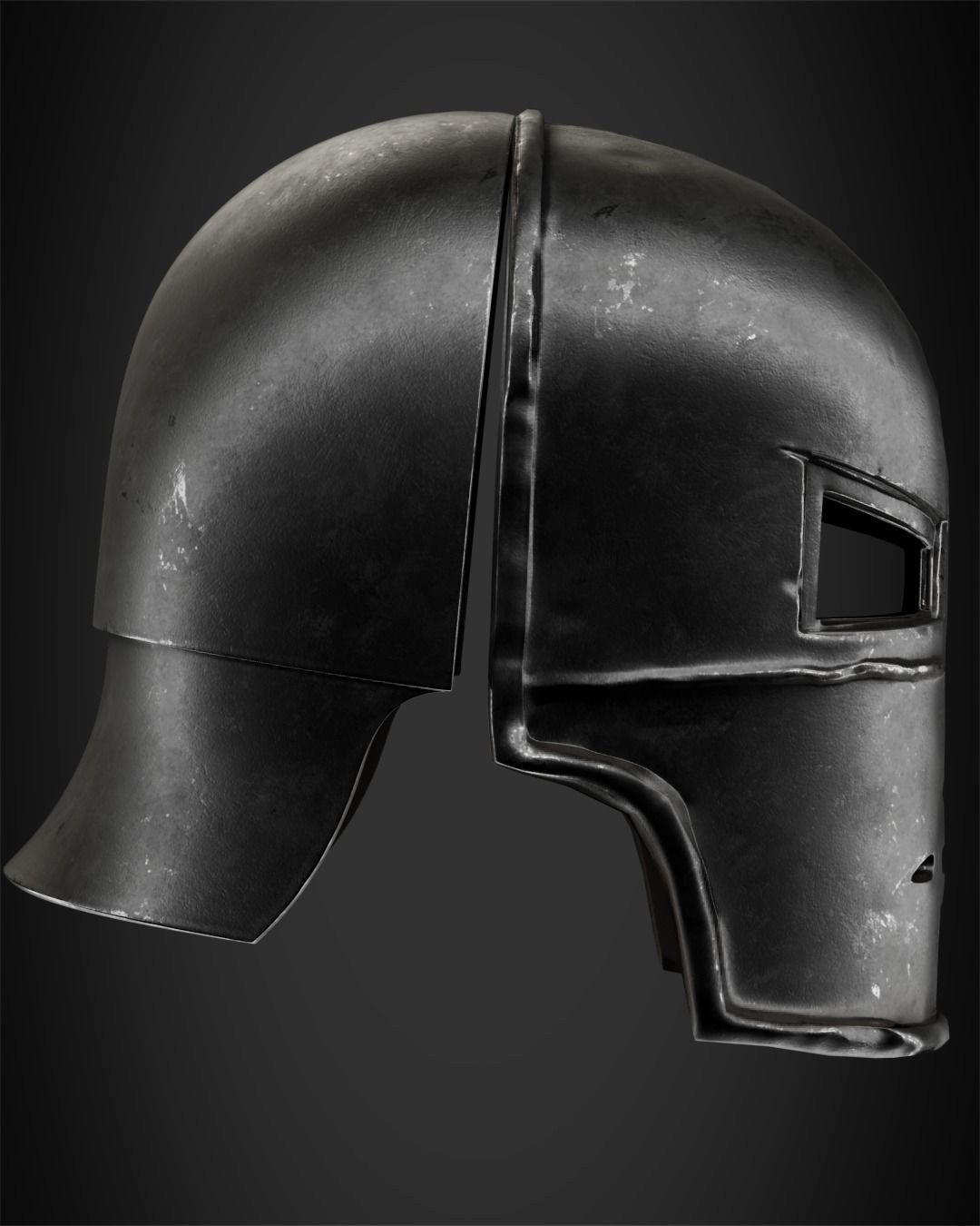 Iron Man Mark 1 Helmet for Cosplay 3D print model_8