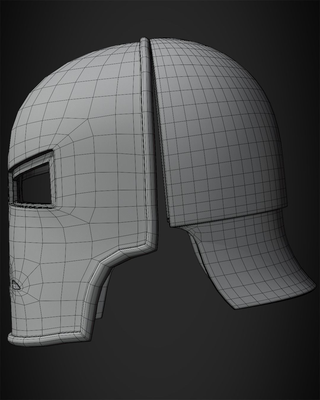 Iron Man Mark 1 Helmet for Cosplay 3D print model_12