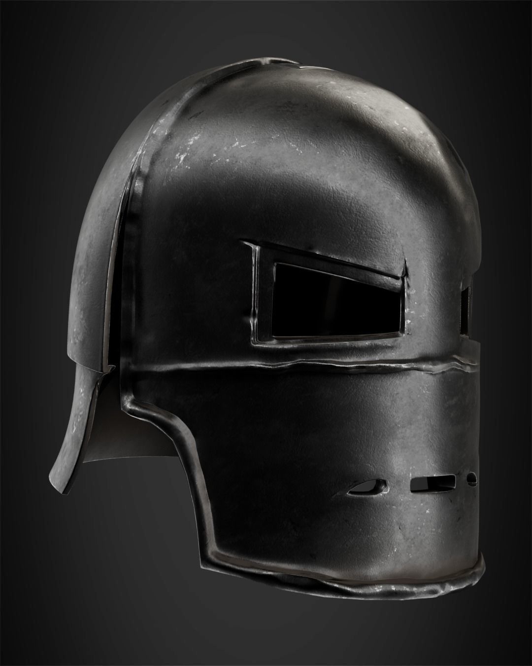 Iron Man Mark 1 Helmet for Cosplay 3D print model_7