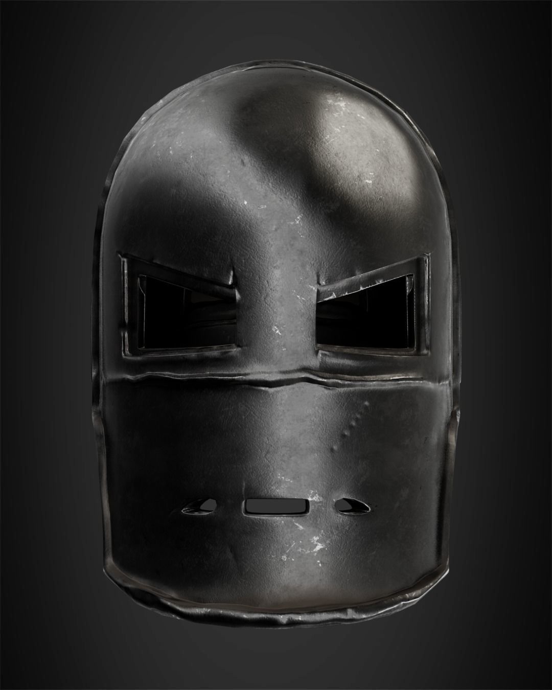 Iron Man Mark 1 Helmet for Cosplay 3D print model_3