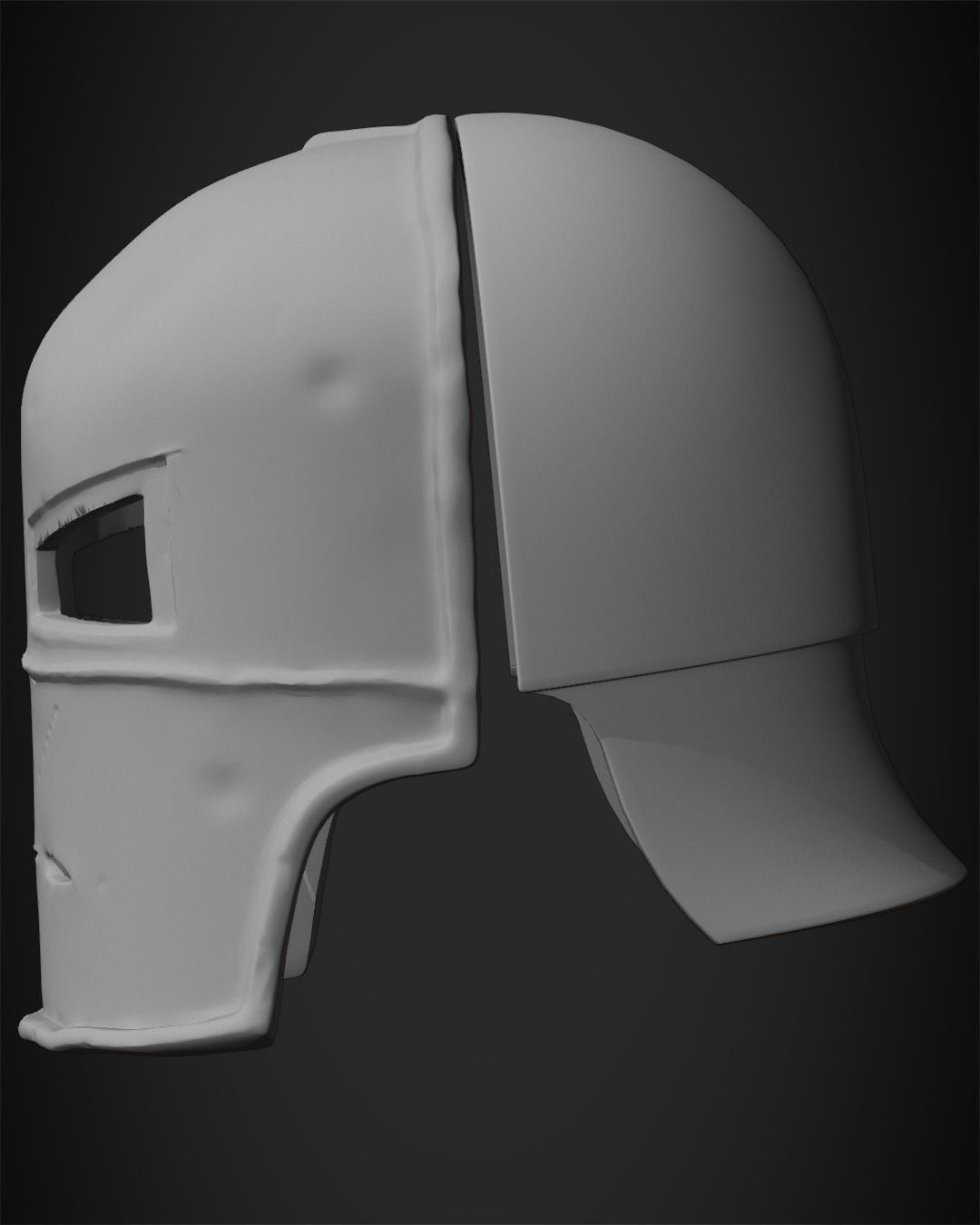 Iron Man Mark 1 Helmet for Cosplay 3D print model_11