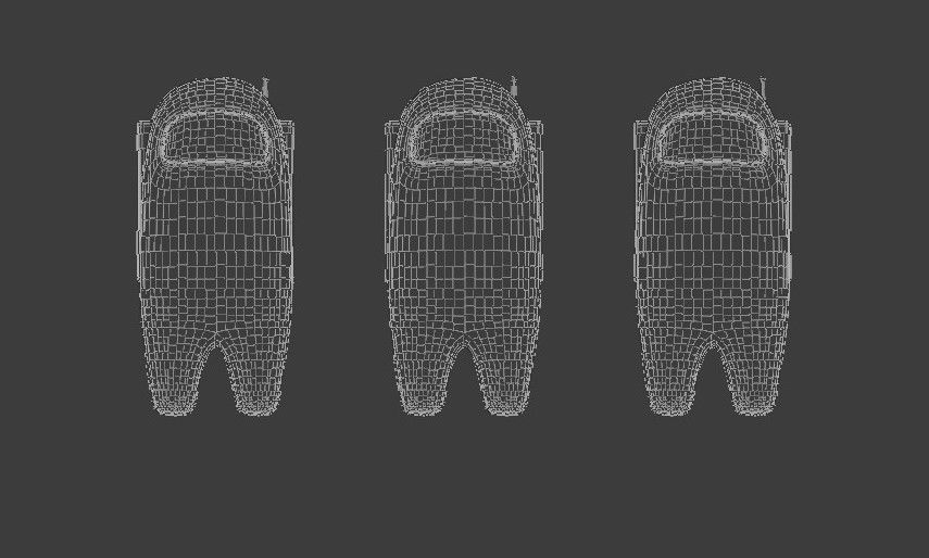 among us  3D model_7