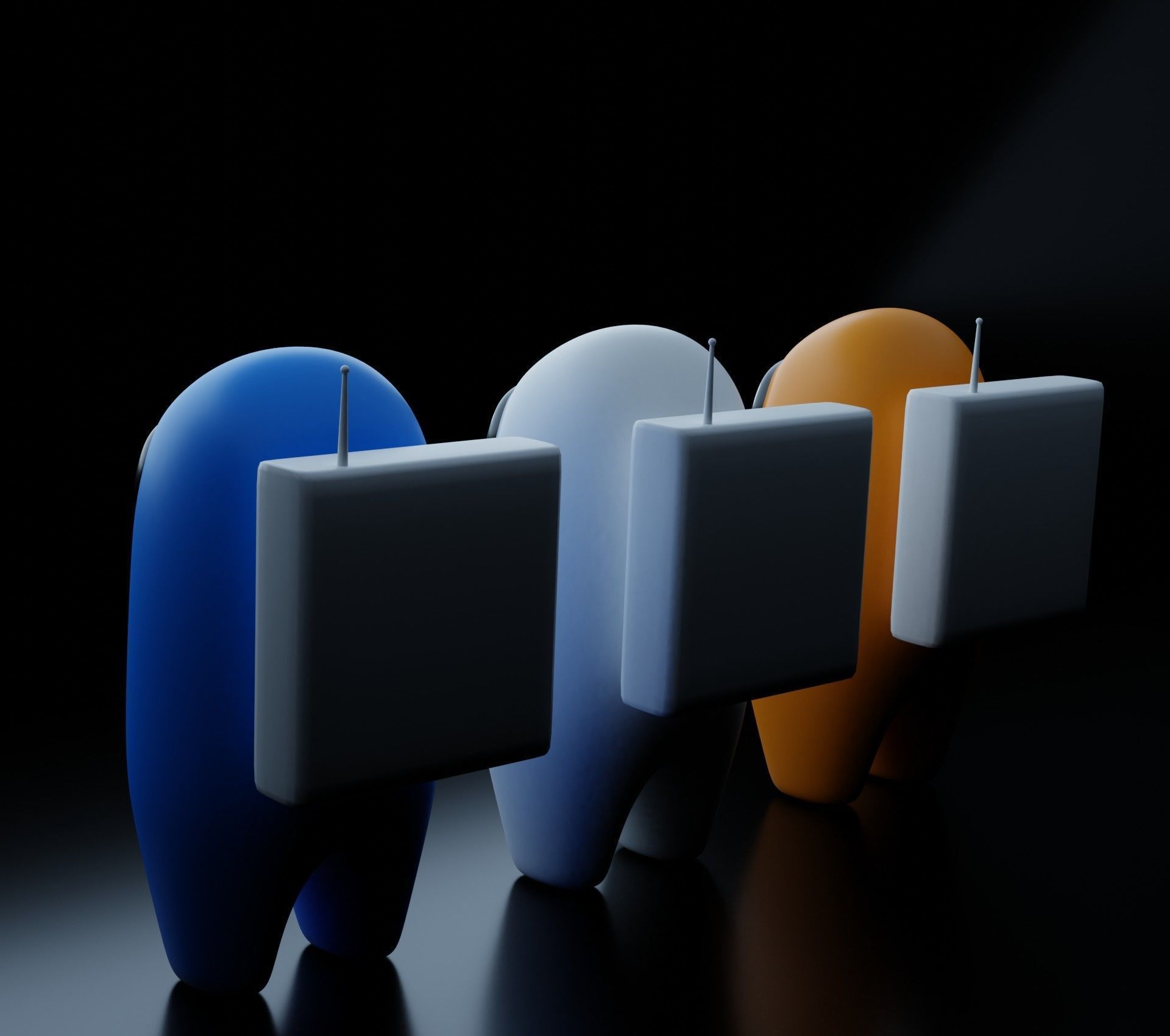 among us  3D model_4