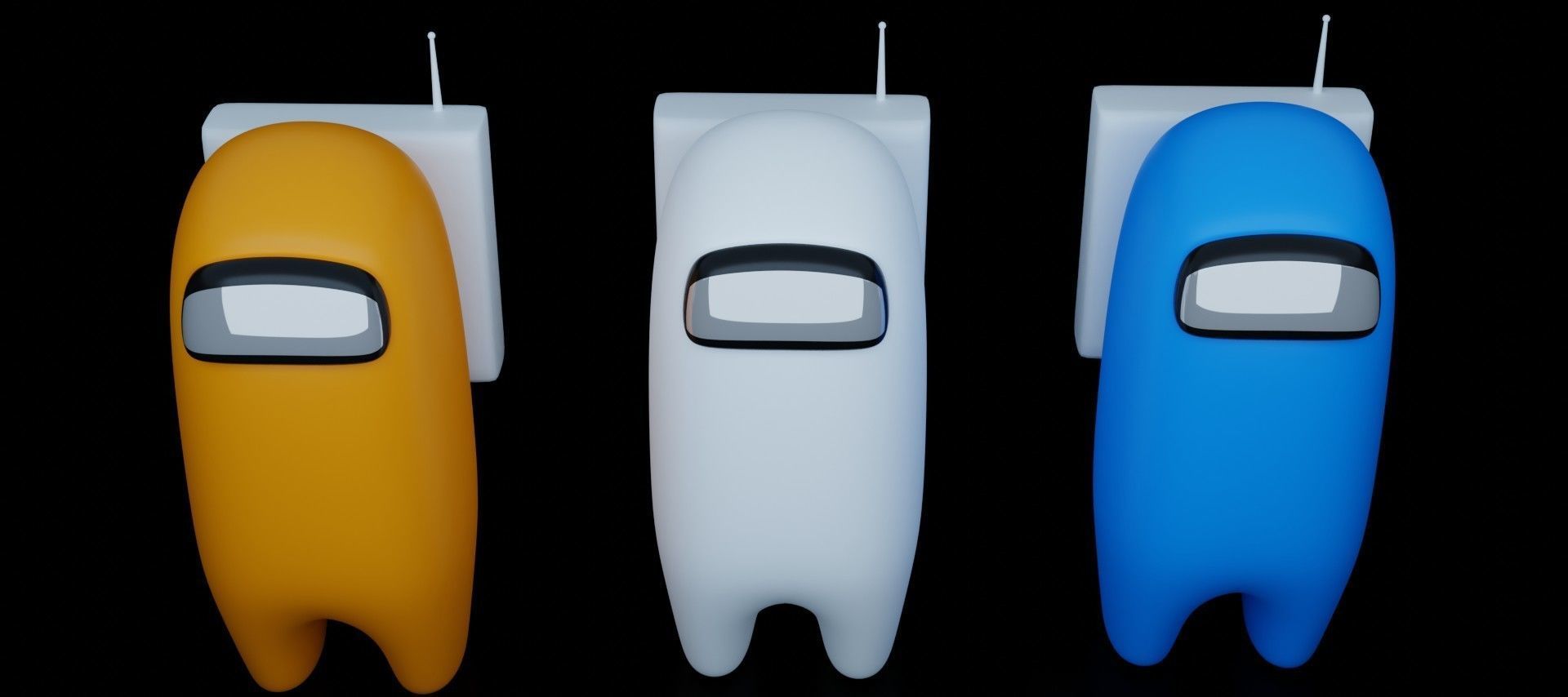 among us  3D model_5