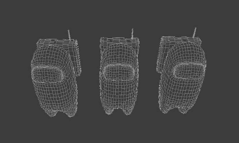 among us  3D model_11