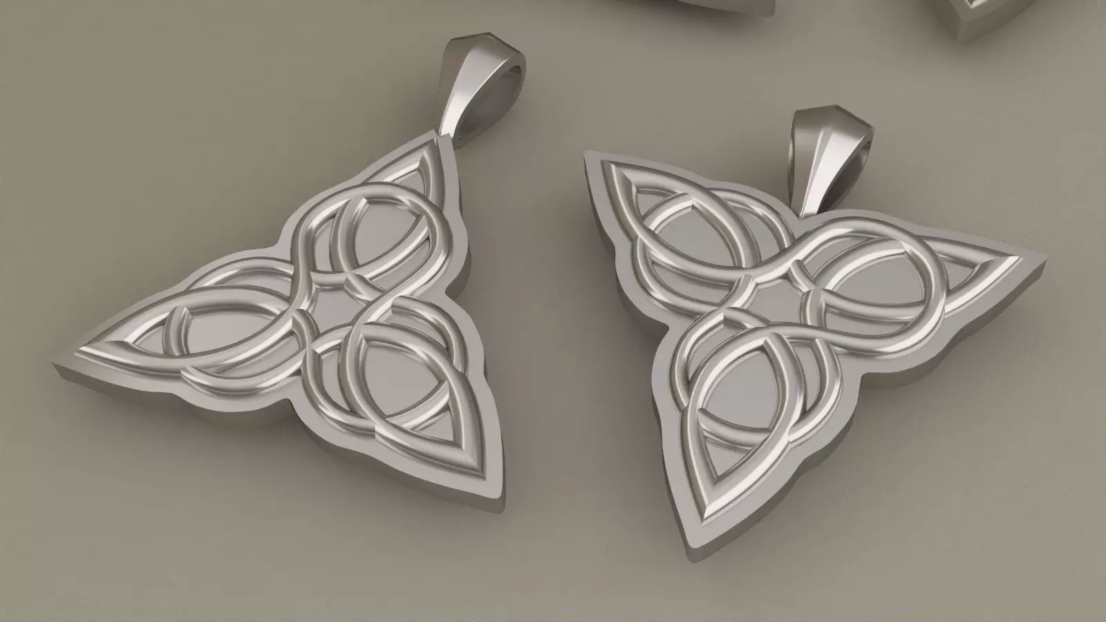 Celtic symbol pendant - Simbolo celta 3D print model