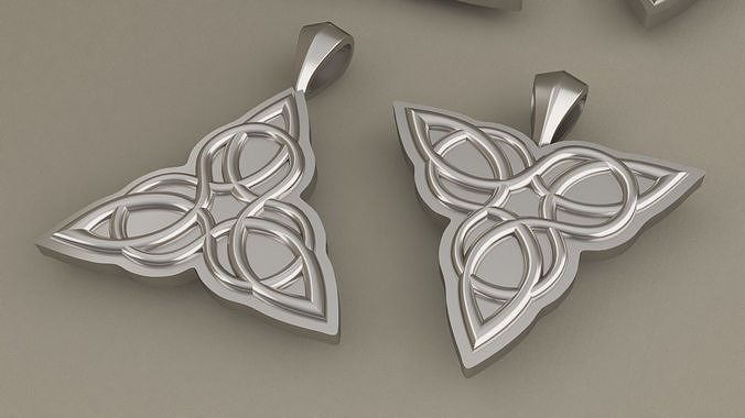 Celtic symbol pendant - Simbolo celta 3D print model