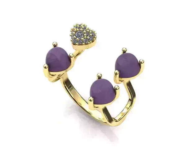 Cabochon Special Design Ring 