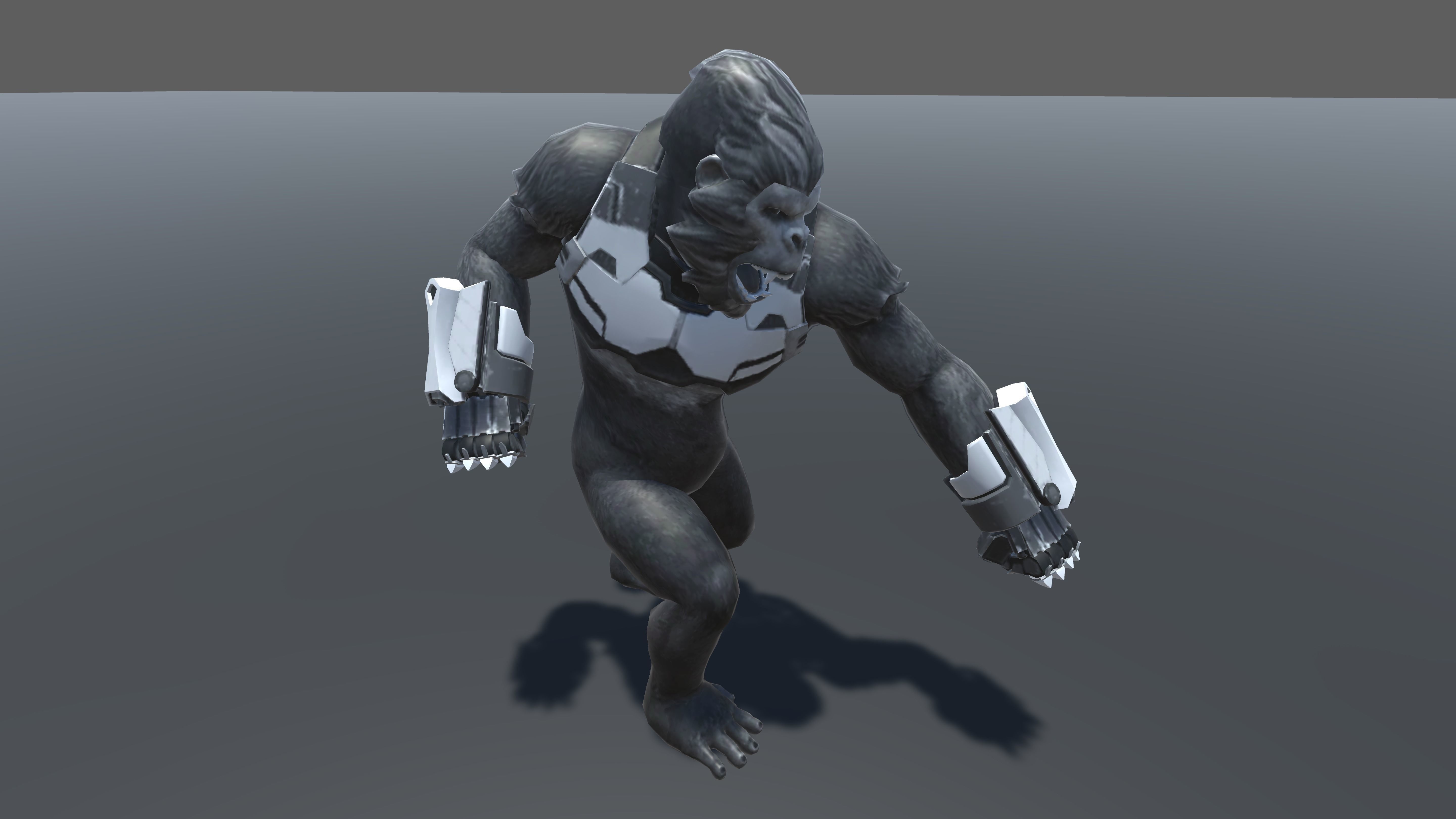 King Kong Animated 3D model 3D model_4