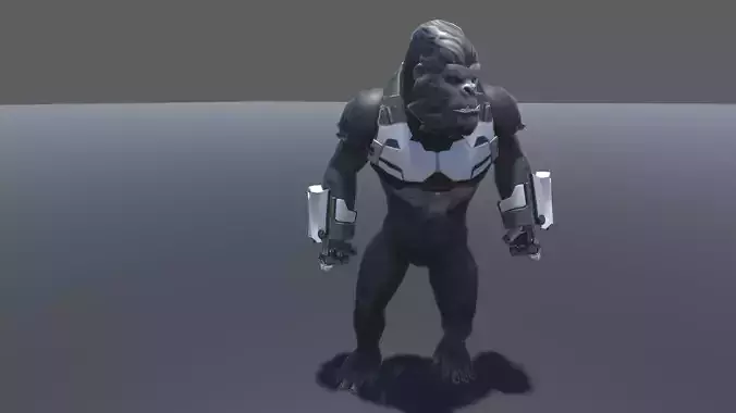 King Kong Animated 3D model 3D model King Kong Animated 3D model 3D model