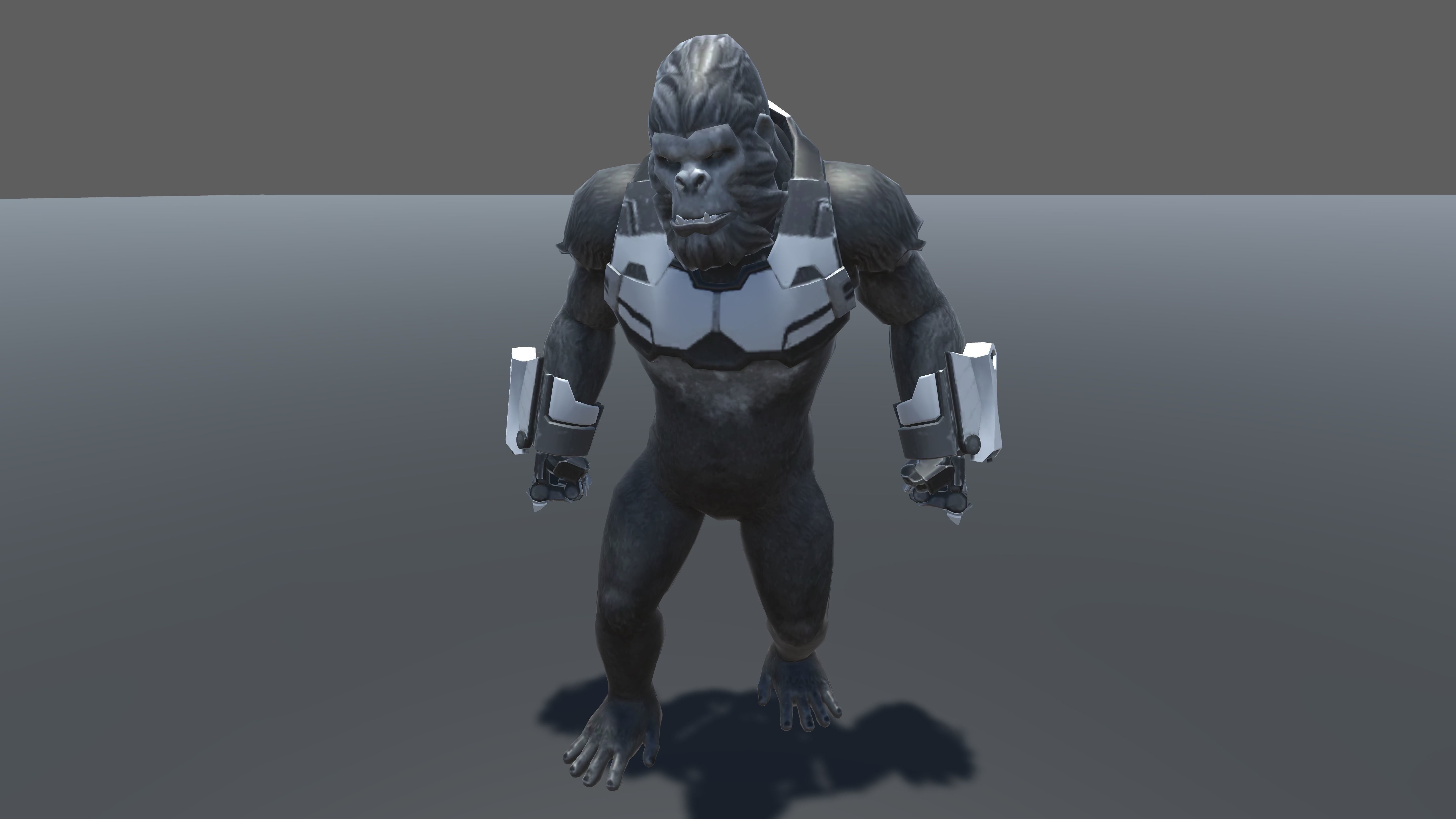 King Kong Animated 3D model 3D model_1