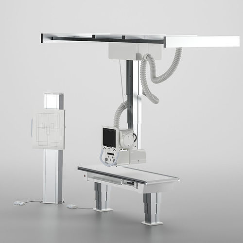 X Ray Machine  Low-poly 3D model